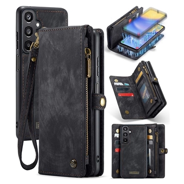 Samsung Galaxy A15 Caseme 008 2-in-1 Multifunctional Wallet Case Black
