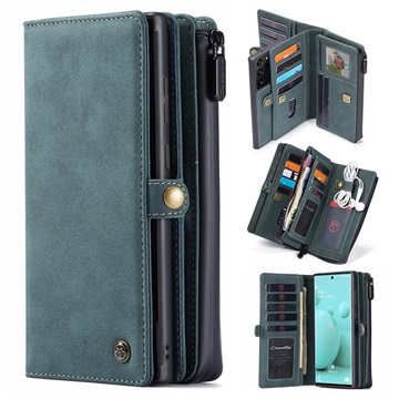 Caseme 2-in-1 Multifunctionele Samsung Galaxy Note20 Ultra Wallet Case Groen