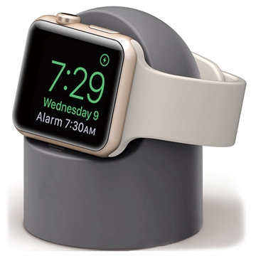 Apple Watch Series Ultra-8-SE (2022)-7-SE-6-5-4-3-2-1 Oplaadstandaard Grijs