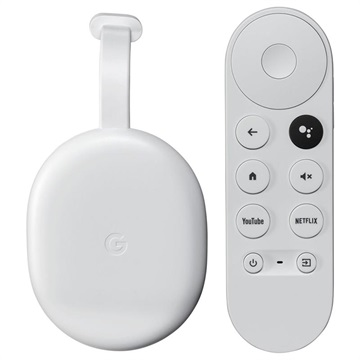 Chromecast met Google TV (2020) en Spraakafstandsbediening Wit