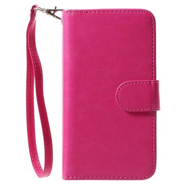iPhone 8 Onzichtbare 2-in-1 Wallet Case Hot Pink
