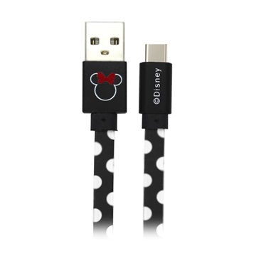 Disney Usb C Data En Oplaadkabel 1M Minnie Zwart huismerk kopen in de aanbieding
