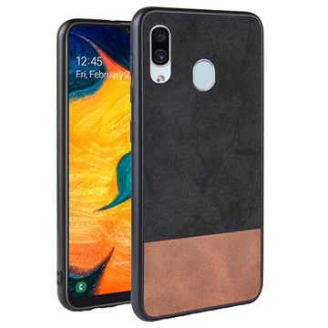 Dual Fashion Samsung Galaxy A30 A20 Hybrid Case Zwart Bruin huismerk kopen in de aanbieding Dual Fashion Samsung Galaxy A30 A20 Hybrid Case Zwart Bruin huismerk kopen in de aanbieding