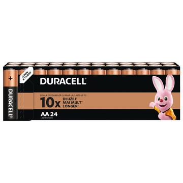 Duracell Basic LR6-AA Alkaline batterijen 24 stuks.