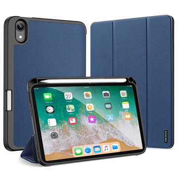 Dux Ducis Domo iPad Mini (2021) Tri-Fold Folio Case Blauw