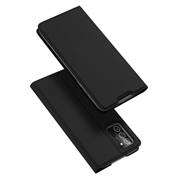 Dux Ducis Skin Pro Samsung Galaxy Note20 Flip Case - Zwart