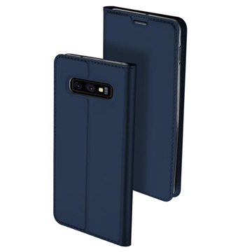 Dux Ducis Skin Pro Samsung Galaxy S10E Flip Cover Donkerblauw huismerk kopen in de aanbieding