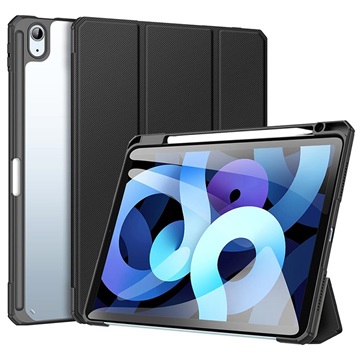 Dux Ducis Toby iPad Air 2020-2022 Tri-Fold Smart Folio Case (Geopende verpakking Bevredigend) Zwart