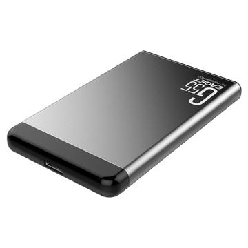 EAGET G55 2,5 inch HDD-behuizing USB3.0 Externe behuizing harde schijf Ondersteuning 1TB voor PC Com