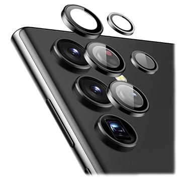 ESR Samsung Galaxy S22 Ultra 5G Camera Lens Glazen Protector Zwart