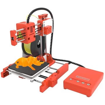 EasyThreed X1 Mini Draagbare 3D Printer voor Kinderen Oranje