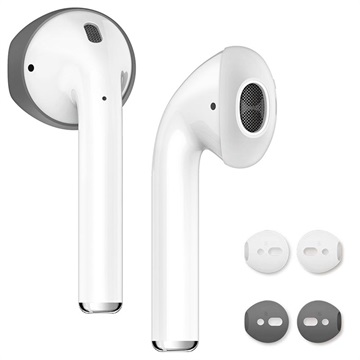 Elago Securefit Airpods 2 Cover Grijs Wit huismerk kopen in de aanbieding Elago Securefit Airpods 2 Cover Grijs Wit huismerk kopen in de aanbieding