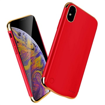 Electroplated Iphone Xs Max Batterij Hoesje Rood Goud huismerk kopen in de aanbieding Electroplated Iphone Xs Max Batterij Hoesje Rood Goud huismerk kopen in de aanbieding