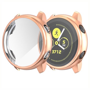 Samsung Galaxy Watch Active Electroplated Tpu Case Rose Gold huismerk kopen in de aanbieding