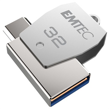 Emtec T250B Otg Usb 20 Microusb Stick Ecmmd32Gt252B 32Gb huismerk kopen in de aanbieding