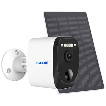 Escam QF370 Waterdichte Camera Op Zonne-Energie met PIR-Alarmsensor 3.0MP