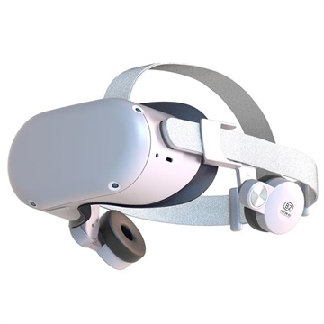 FiiTVR B2 Oculus Quest 2 ruisonderdrukkende oorkappen wit
