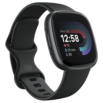 Fitbit smartwatch Versa 4 (Zwart)