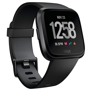 Fitbit Versa Waterbestendig Gps Fitness Smartwatch Zwart huismerk kopen in de aanbieding