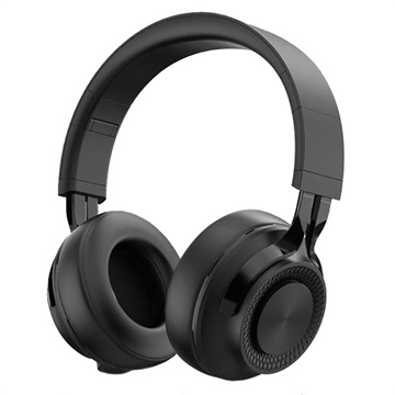 Opvouwbare Over-Ear Bluetooth Stereo Headset P1 Zwart