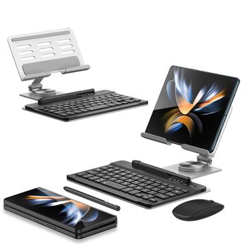 voor Samsung Galaxy Z Fold4 5G-Fold3 5G-Fold2 5G-Fold 5G toetsenbord magnetische opvouwbare standaar