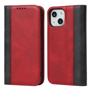 Elegance Series iPhone 14 Wallet Case Rood-Zwart