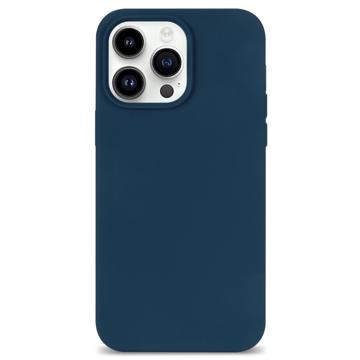 iPhone 14 Pro Magnetisch Siliconen Hoesje Blauw
