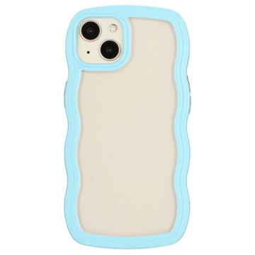Wavy Edge iPhone 14 Hybrid Case Blauw