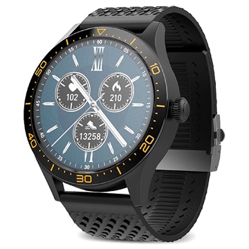 Forever GSM104408 smartwatch / sport watch 3,3 cm (1.3") 44 mm AMOLED Zwart