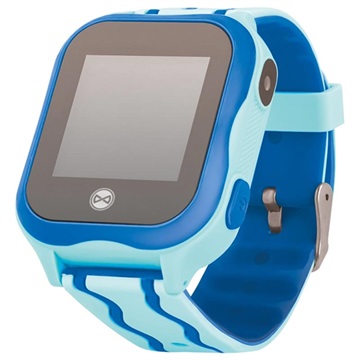Forever See Me KW-300 Smartwatch voor kinderen met GPS (bevredigend in open doos) Blauw