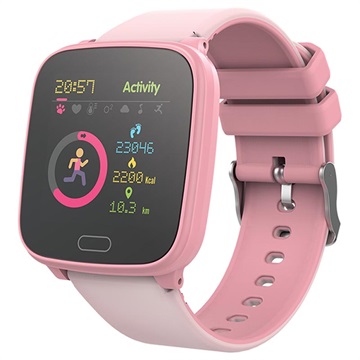 Forever iGO JW-100 waterdichte smartwatch voor kinderen (Bulkverpakking) roze