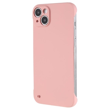 iPhone 14 Frameloze Plastic Hoesje Roze