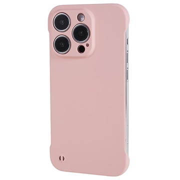 iPhone 14 Pro Max Frameloze Plastic Hoesje Roze