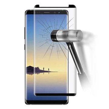 Full Cover Samsung Galaxy Note9 Glazen Screenprotector 9H Zwart