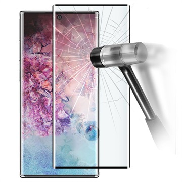 Samsung Galaxy Note10 Pro Full Coverage Glazen Screenprotector Zwart