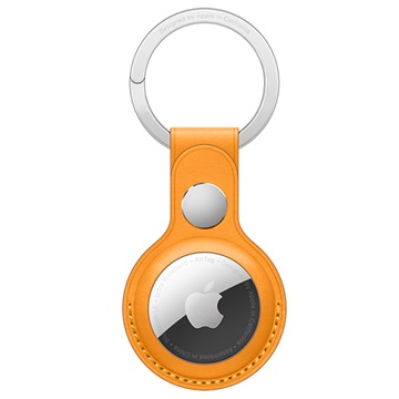 Apple AirTag Leren Sleutelhanger MM083ZM/A - California Poppy