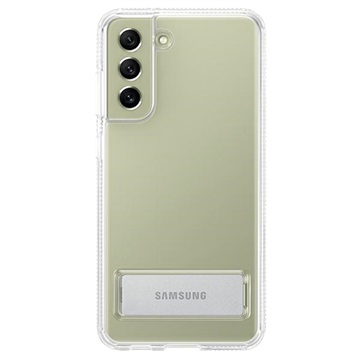 Samsung Galaxy S21 FE Clear Standing Back Cover Transparant