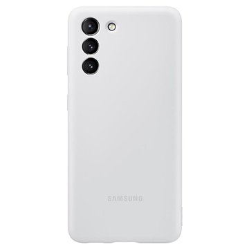 Samsung telefoonhoesje S21+ Silicone (Phantom Gray)