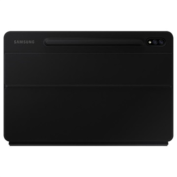 Samsung Galaxy Tab S7 Book Cover Toetsenbord EF-DT870UBEGEU (Geopende Doos Uitstekend) Zwart