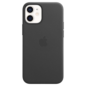 Apple iPhone12 mini Leather Case with MagSafe Black