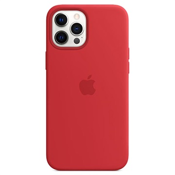 iPhone 12 Pro Max Apple Siliconen Hoesje met MagSafe MHLF3ZM-A Rood
