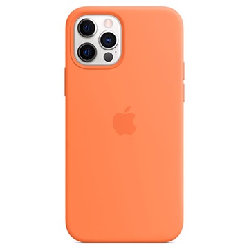 iPhone 12-12 Pro Apple Siliconen Hoesje met MagSafe MHKY3ZM-A Kumquat