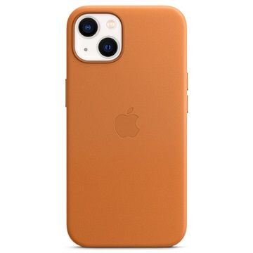 iPhone 13 Apple Leren Hoesje met MagSafe MM103ZM-A Goudbruin