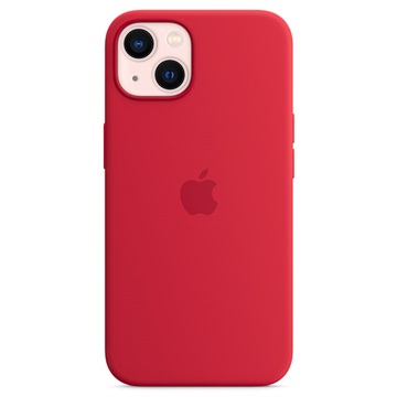iPhone 13 Mini Apple Siliconen Hoesje met MagSafe MM233ZM-A Rood