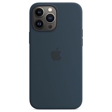 iPhone 13 Pro Max Apple Siliconen Hoesje met MagSafe MM2T3ZM-A Abyss-blauw