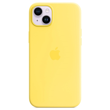 iPhone 14 Plus Apple Siliconen Hoesje met MagSafe MQUC3ZM-A Kanariegeel