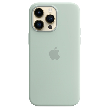 iPhone 14 Pro Apple Siliconen Hoesje met MagSafe MPTL3ZM-A Agavegroen