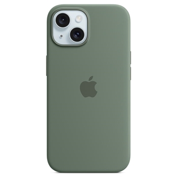 iPhone 15 Plus Apple Siliconen Hoesje met MagSafe MT183ZM-A Cipres