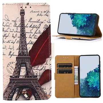 Glam Series Huawei Nova 8i-Honor 50 Lite Wallet Case Eiffeltoren