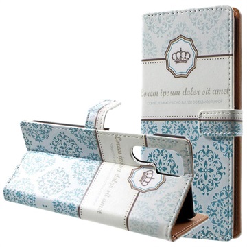 Glam Series Huawei P30 Pro Wallet Case Lorem Ipsum huismerk kopen in de aanbieding